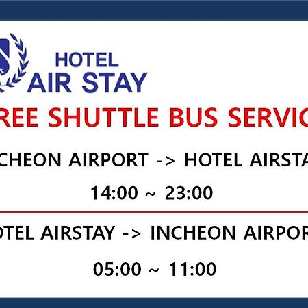 Incheon Airporthotel Airstay Eksteriør billede
