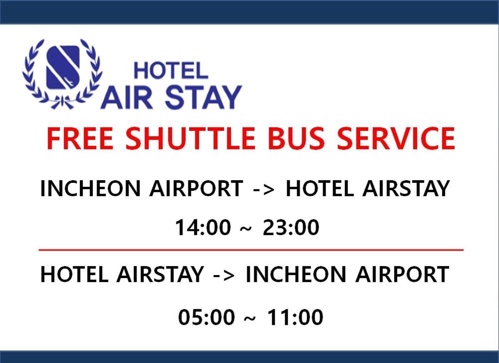 Incheon Airporthotel Airstay Eksteriør billede